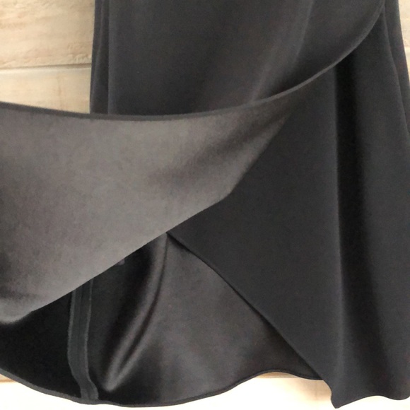 DEREK LAM 10 Crosby Silk Blend Black Shift Asymmetric Dress - Picture 4 of 9